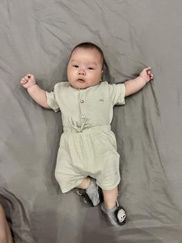 Product Review of Nous Bộ cộc Cho bé trai bé gái mềm mịn co dãn mát from L**h x** t** I**u 🚛** 0