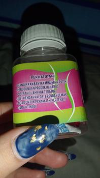 Product Review of LZA Herbalcaps isi 30 BPOM kemasan baru supleman kesehatan from d**s o**p 0