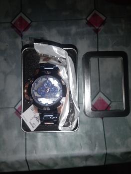 Product Review of CHRONO AKTIF LEOPARD 8804 JAM TANGAN PRIA TAHAN AIR BERGARANSI Watches Biru tangansultan from D**4 0