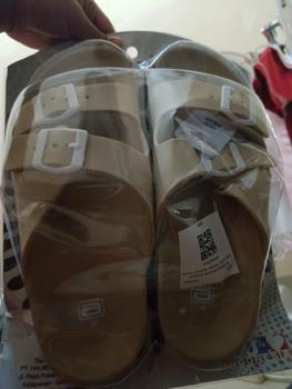 Product Review of Ando Official Sandal Selop Slip On Ratu Wanita Dewasa - Cream from W**n 0
