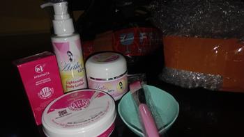Product Review of Bundle Isi 5 Misonells Hb booster 250gr & Bleaching Licorice+Aha Bodyserum from n**1 0