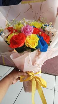 Product Review of WANFLOWER Bunga Mawar Luna X7 Decoration Wedding from m** n**a 1