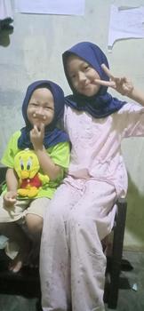 Product Review of Dungdungkids Jilbab Anak Instan Segitiga 2 - 9 Tahun from M**h 1