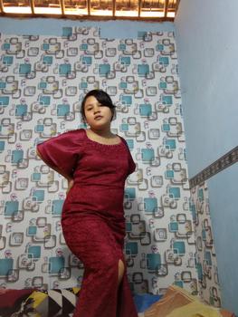 Product Review of Dress Brukat Amanda / Dress brukat / Dress wanita / Dress kondangan Cantik Casual Panjang Velvet Formal Sabrina Nyaman Pesta Mewah Gaun from V**y 1