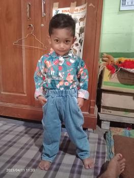 Product Review of Setelan Kemeja dan Celana Jeans Anak Laki-laki 1-5 tahun Katun from `** 𝐿**𝒶 ** 0
