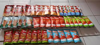 Product Review of CEKELIN Cemilan Paket Pemula 40pcs Makaroni Mie Lidi Pilus Kerupuk Seblak Basreng Keripik Tempe  Snacks from S**e 1