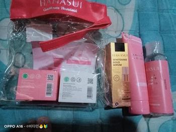Product Review of PAKET KOMPLIT HANASUI FLOWLESS GLOW 10 PENCERAH WAJAH  5 IN 1Hidrasi Kulit Kering Pemutihan Bebas Alkohol Meringankan Semua Jenis Kulit Kotoran Perawatan Melembutkan Cleansing Facial Niacinamide Hitam Licorice Mencerahkan Vitamin Cleanser  Membersihkan from 🍑**♑ 0