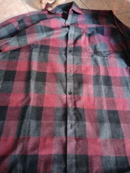 Product Review of Kemeja Flanel Unisex Jumbo Lengan Panjang XXL-XXXL Casual Fit Outer - Couple, Slim, Dark, Distro, Kotak, Pria, Retro, Kerah, Soft, Wanita from j**7 0