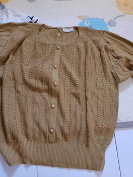 Product Review of 03 Atasan Rajut Wanita Live Model Crop from y**r m**a ** 3