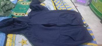Product Review of hoodie Zipper polos pria wanita size M-L-XL-XXL-XXXL Abu Hijau Mocca Sweater kain Fleece Biru Merah from n**1 0