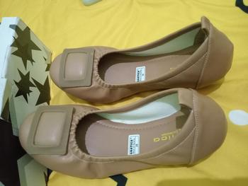 Product Review of Sepatu Wanita Flat Shoes Balet Gratica AP 0079 Karet Hitam from u**1 0