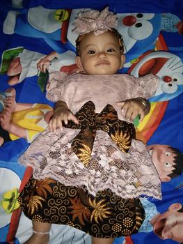 Product Review of kebaya bayi dan anak warna moca//tedak sinten//kebaya bayi murah Parsel from H**h 2