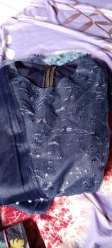 Product Review of kebaya wisuda kebaya pagar ayu warna navy from a**a 1