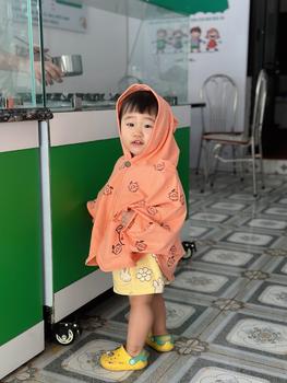 Product Review of Áo chống nắng cho bé trai, bé gái họa tiết dễ thương chất cotton thoáng mát Jacket Vải Cotton from D**u L** ** 0