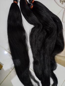 Product Review of Rambut sambung panjang 70cm hitam polos harga per 1 ikat from s**w 0