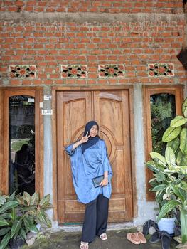 Product Review of SILMI KAFTAN - KAFTAN PREMIUM WANITA - TUNIK KAFTAN - KAFTAN HITAM - KAFTAN PUTIH -TUNIK LEBARAN - OUTFIT LEBARAN 2025 - BAJU LEBARAN 2025 from i**s 1