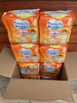 Product Review of กางเกง มามี่โพโคะส้ม ยกลัง8ห่อ Mamypoko All Day Dry ยกลัง8ห่อ ผ้าอ้อม from ค**🐷 0