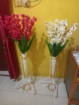 Product Review of bunga hias bunga pojok sakura mihua k 14 set pot besi BUNGA PELASTIK from B**y W**g 1