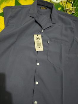 Product Review of KEMEJA HAWAI POLOS UNISEX LENGAN PENDEK Cowok Fit Tangan Pria Panjang Casual Basic from L**p 0