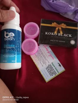 Product Review of Softlens Hitam Ke Abu Abu ad Limited Edition | Softlens Hitam Diameter 14.5 mm Premium| Softlens Hitam Tidak Membosankan | Softlens Diameter Kecil | Softlens Mata Sipit | Softlense Soflens Sovlen Soplen / Soflen / lensa mata / kontak mata / lensa kontak from b**s 0