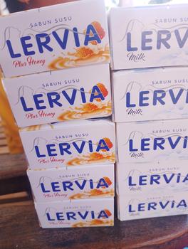 Product Review of PROMO 10PCS SABUN BATANG LERVIA 90GRAM Soap Pencerah from s**6 0