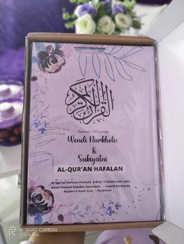 Product Review of Quran Custom Nama by Nadira.id Ukuran A5 from k**🇩 2