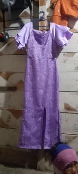 Product Review of Dress Brukat Amanda / Dress brukat / Dress wanita / Dress kondangan Cantik Casual Panjang Velvet Formal Sabrina Nyaman Pesta Mewah Gaun from C**a 1