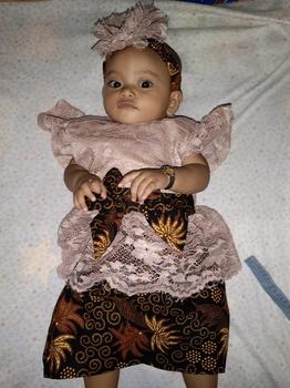 Product Review of kebaya bayi dan anak warna moca//tedak sinten//kebaya bayi murah Parsel from H**h 0