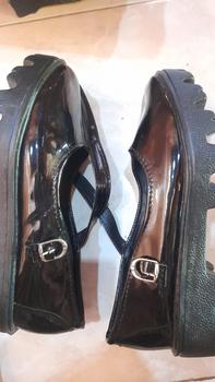 Product Review of Sepatu loafers wanita sepatu Loly MJ Hitam Putih Shoes Sandal Sendal fantofel  korea from n**l 0