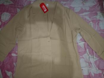 Product Review of Hello Moderne 4651-4650 Terno Set Blazer Trouser FREE SIZE S-L 3/4 Fold Suit Women  Button  Comfort Polyester Long Sleeve Plain  Basic Womenswear Overalls Lady Pants Minimalist Longsleeve from i**9 3