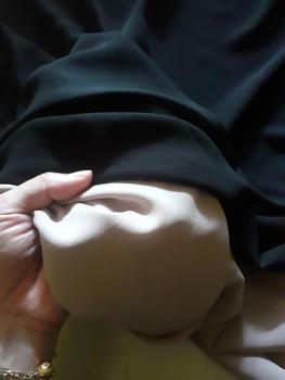 Product Review of segiempat ceruti baby doll 145x145 segi empat syari nyaman muslim square  jilbab  ceruty  kerudung from s**️ 0