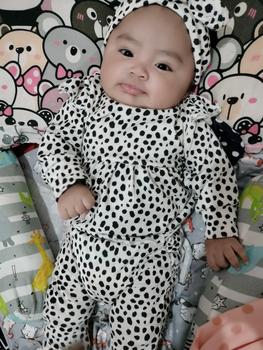 Product Review of NCC- Usia New Born - 18 bulan Setelan Panjang Baby Perempuan ISVARA Free Headband Oneset Baju lengan panjang bayi Cewek Katun Bunga from R**n ** 0