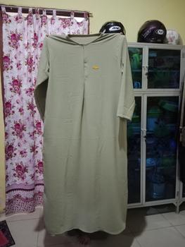 Product Review of Tans Store - Long Daily Dress Abaya Daily Wanita Gamis Basic Simple Elegant Crinkle Muslim from d**a a**a 1