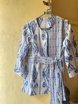Product Review of Blouse Songket Atasan Batik Jumbo Baju Busui Baju Busui from I**_ 1