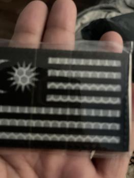 Product Review of The Arctic Tactical Malaysia IR Reflective flag insignia cloth affixed clothing paste  Tactical Morale Embroidery Velcro Patches Ready Stock Malaysia from M** 0