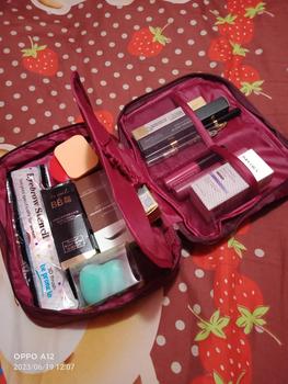 Product Review of PIFACIA Cosmetic Bag POLOS Tas Kosmetik Travel Bag Multifungsi from M**I 0** 2
