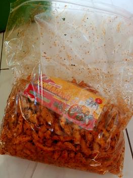 Product Review of BASRENG CAPTAIN CEMILAN BANDUNG Makanan Chips Snacks  Pedas  Food Snack Goreng from a**a 0