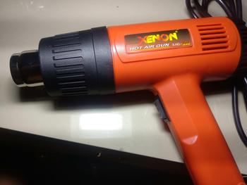 Product Review of [cuci gudang] Hot Air Gun XENON HG003 Heatgun Pemanas Sticker  dan Kaca Film Murah Berkualitas from a**2 0