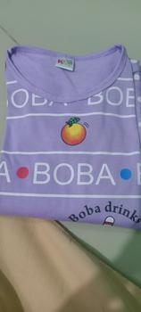 Product Review of FN - SETELAN PIYAMA DAN BAJU TIDUR ANAK CEWEK/PEREMPUAN ABG JUMBO TANGGUNG MOTIF BOBA BUBBLE UKURAN 1-12 TAHUN from t**h i** 0