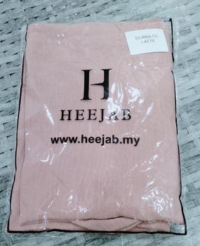 Product Review of HEEJAB Express Scarf Durra Cey Crepe (2 HELAI RM50) from Q**h A**m 2** 0