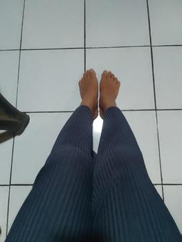 Product Review of BIG SALE.!! KULOT PLISKET LIDI HIGHWAIST  50 RIBU DAPAT 4 PCS Celana Bawahan panjang Wanita Rib from M**a V**a 2