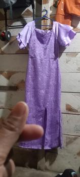 Product Review of Dress Brukat Amanda / Dress brukat / Dress wanita / Dress kondangan Cantik Casual Panjang Velvet Formal Sabrina Nyaman Pesta Mewah Gaun from C**a 0