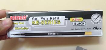 Product Review of Refill Pulpen KENKO Easy Gel KE-SERIES (24pc) from 𝔦**𝔞 0