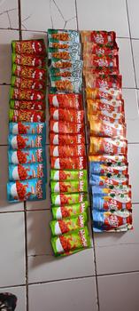 Product Review of CEKELIN Cemilan Paket Pemula 40pcs Makaroni Mie Lidi Pilus Kerupuk Seblak Basreng Keripik Tempe  Snacks from S**e 0