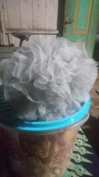 Product Review of MEDIUM cepol hijab anti pusing,scrunchie tile.ikat rambut Katun kuncir rambut from u**8 2