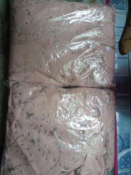 Product Review of MAXI ALMIRA / 4 UKURAN / M / L / XL / XXL / GAMIS KONDANGAN / GAMIS TILE MUTIARA / FASHION GAMIS WANITA Panjang Dalaman Muslim Pita Dress Pesta Kombinasi Remaja from R**a 0