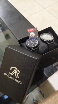 Product Review of PhiLipe Ricci Jam Tangan Wanita Terbaru Analog Original Arloji Perempuan Kecil Modern WKOB1 Free Box cewek karet from s**a 2