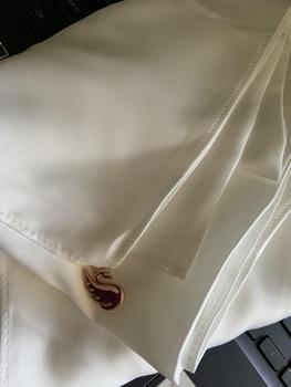 Product Review of [New Series] Royale Satin Shawl 2.0 by Swan Heritage from s**s 0