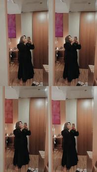 Product Review of Vannya Dress Satin Silk Premium Bridesmaid Viral Long Dress Serut Pesta Kondangan Karet Muslim Wanita Gamis Maxi Panjang Armani Gaun Biru Navy Formal Velvet Putih Menyusui Coklat Hitam from C** F**h ** 2