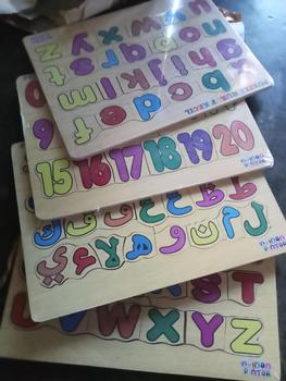 Product Review of Mainan Edukasi Anak Paket Puzzle Kayu Isi 4 Huruf Hijaiyah Arab Huruf Besar Kecil Angka 0-20 from b**r 0
